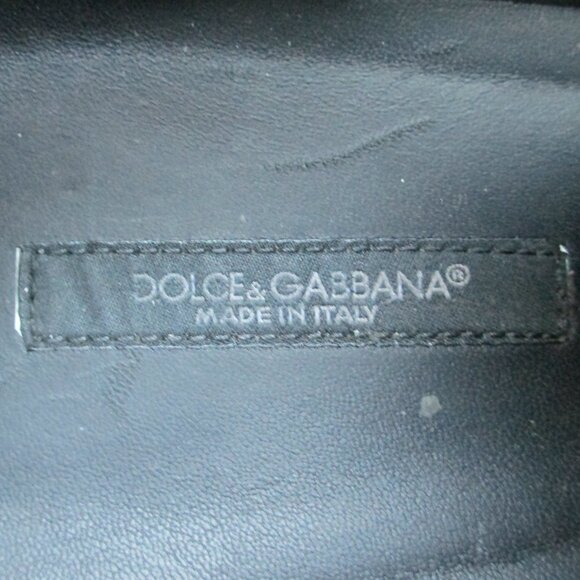 🌷DOLCE & GABBANA "PORTOFINO" SNEAKERS IN NAPPA LEATHER AND MESH - Picture 15 of 16